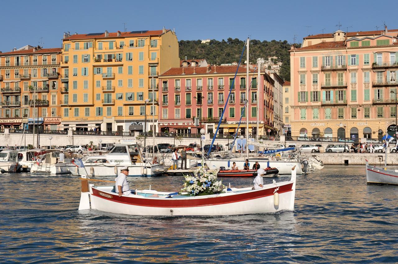 Grand H -F2, Face Vieux- Nice, Terrasse, Ascenseur, Climatisation, Terrace - Nice City Center Exteriér fotografie